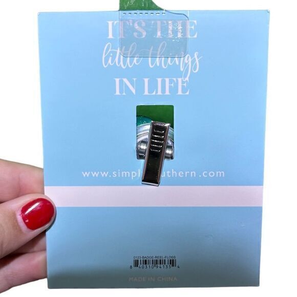 NWT Simply Southern “Floss Like A Boss”‎ Badge Reel - Picture 4 of 4